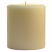 4 x 4 French Vanilla Pillar Candles