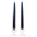 navy taper candles
