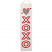 XOXO Vertical Hanging Sign