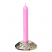 Decorative Brass Chime Candle Holder with Taper