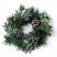 Frosted Pine Cone 6.5 Inch Candle Ring