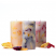 group of confetti 3x6 pillar candles