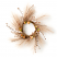 Pampas Grass Candle Mini Wreath 5.5 Inch