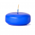 Royal blue floating candles