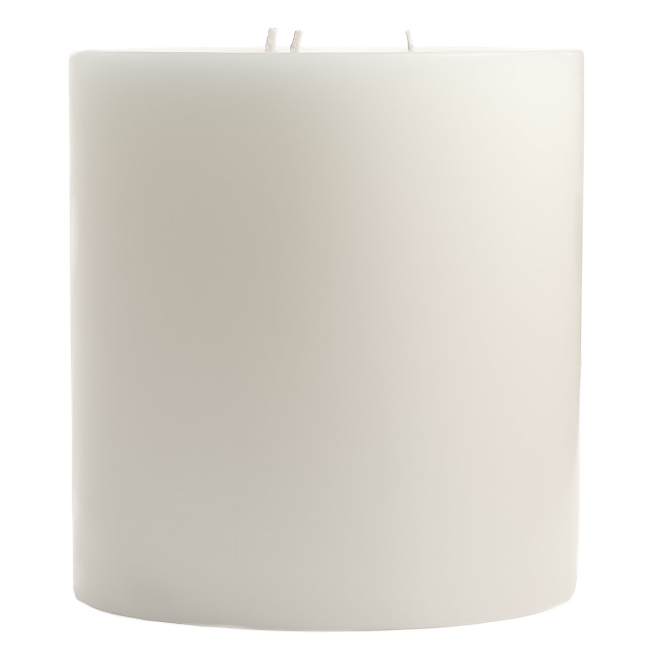 Unscented Hour Burn Time 6 White 3"x4" Pillar Candles 40 