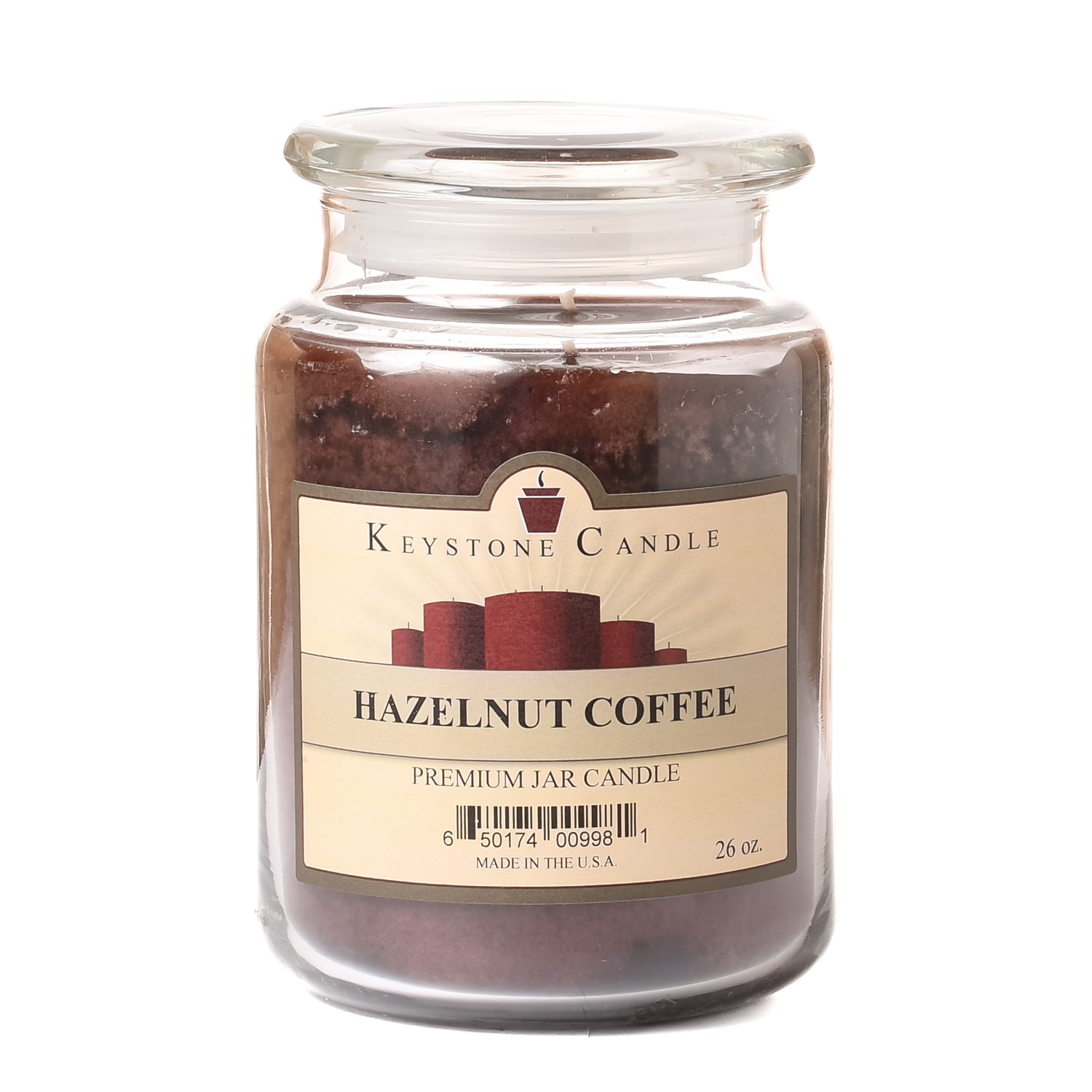 Keystone Candle Company Jar Candle 105 g Hazelnut Coffee