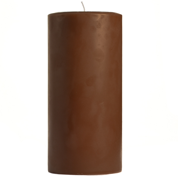 2 x 3 Chocolate Fudge Pillar Candles