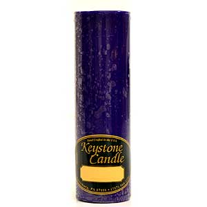 2 x 6 Lilac Pillar Candles