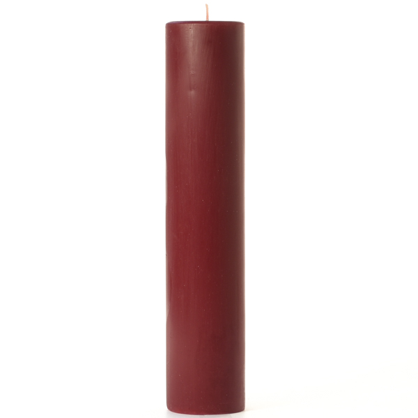 3 x 12 Redwood Cedar Pillar Candles