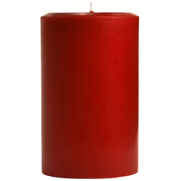 4 x 6 Cranberry Chutney Pillar Candles