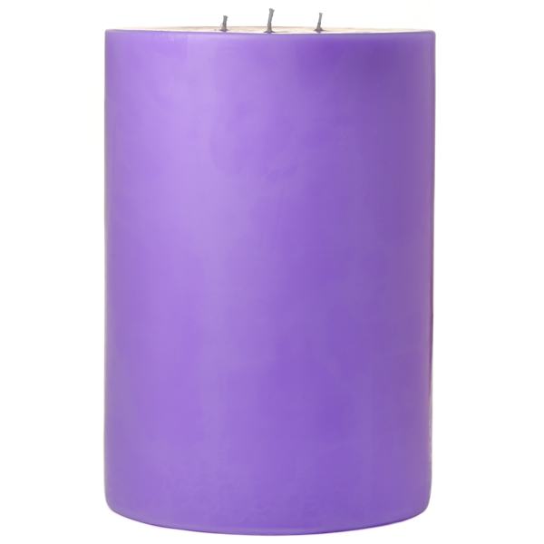 6 x 9 Lavender Pillar Candles