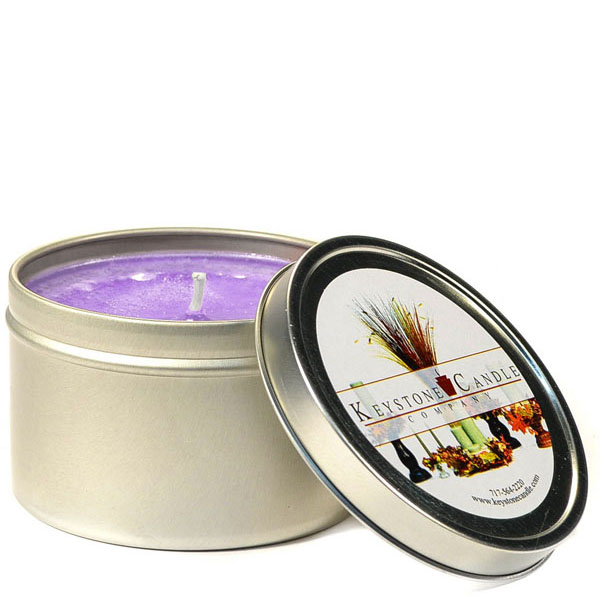 8 oz Lavender Candle Tins