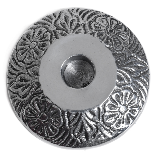 Decorative Nickel Chime Candle Holder
