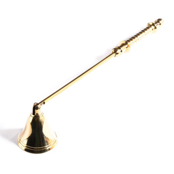 Brass Candle Snuffer 8 Inch