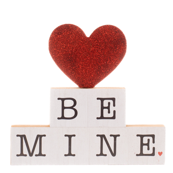 Be Mine Table Top Sign