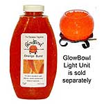 Orange Burst Glow Bowl Gel