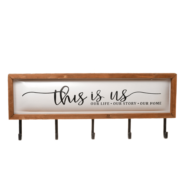 This Is Us Hook Hanging Sign