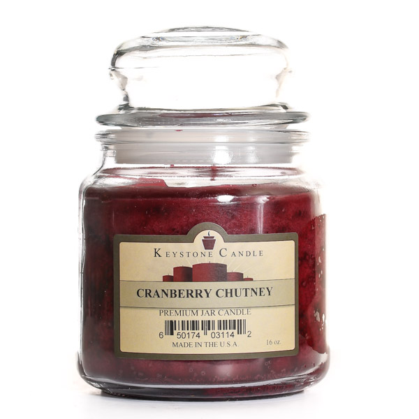 Cranberry Chutney Jar Candles 16 oz