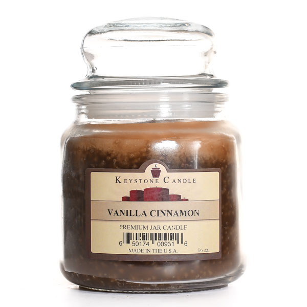 Vanilla Cinnamon Jar Candles 16 oz
