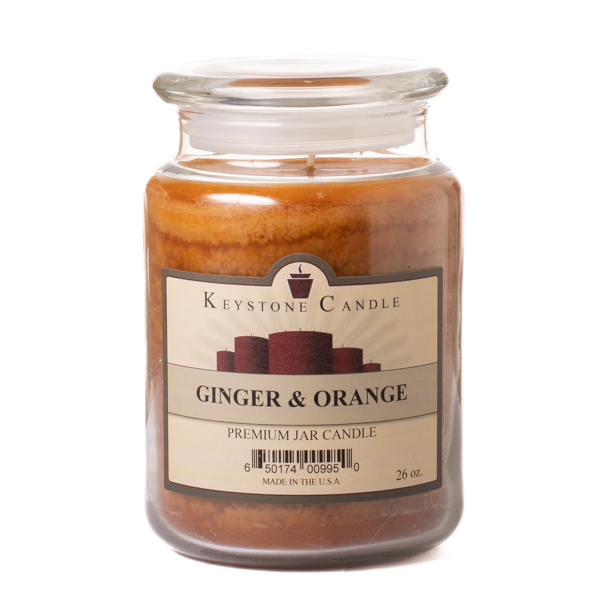 Ginger and Orange Jar Candles 26 oz