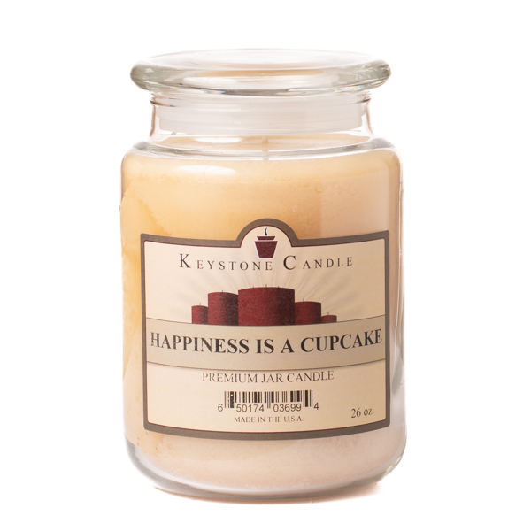 Happiness Is A Cupcake Jar Candles 26 oz