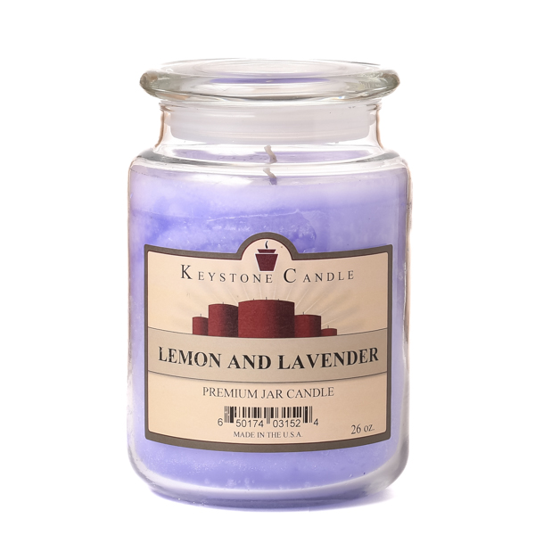 Lemon and Lavender Jar Candles 26 oz