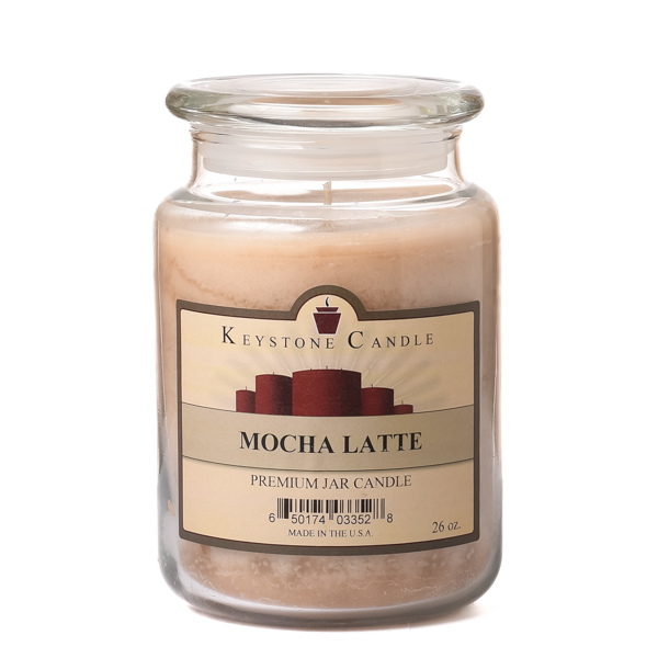 Mocha Latte Jar Candles 26 oz