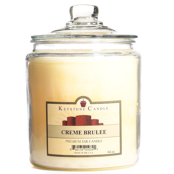 Creme Brulee Jar Candles 64 oz