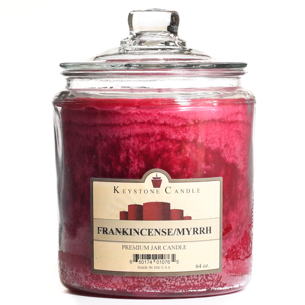 Frankincense/Myrrh Jar Candles 64 oz
