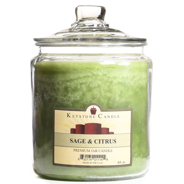 Sage and Citrus Jar Candles 64 oz