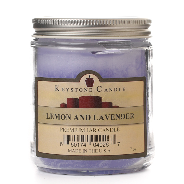 Lemon and Lavender Jar Candles 7 oz