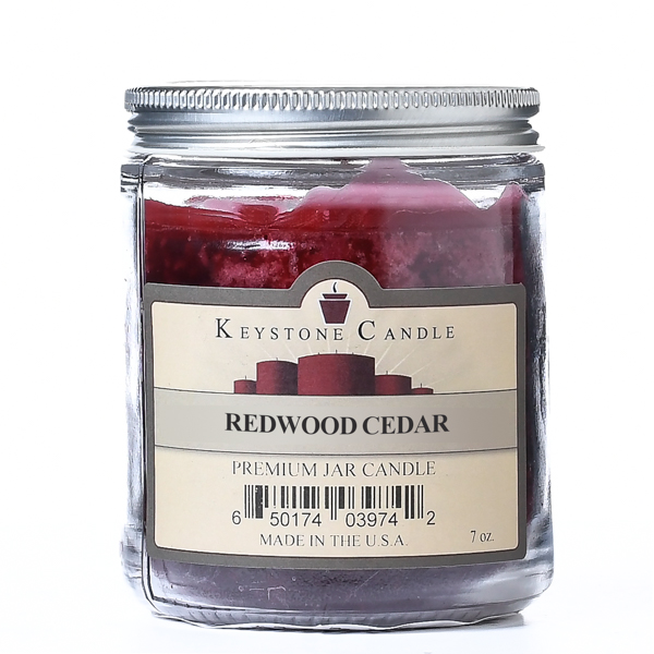 Redwood Cedar Jar Candles 7 oz