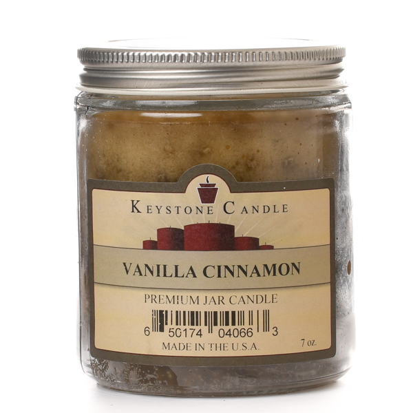 Vanilla Cinnamon Jar Candles 7 oz
