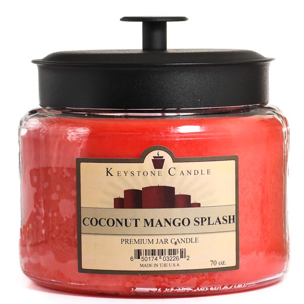 Coconut Mango Splash 70 oz Montana Jar Candles