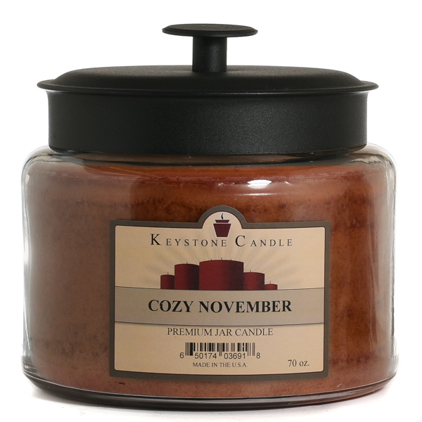 Cozy November 70 oz Montana Jar Candle