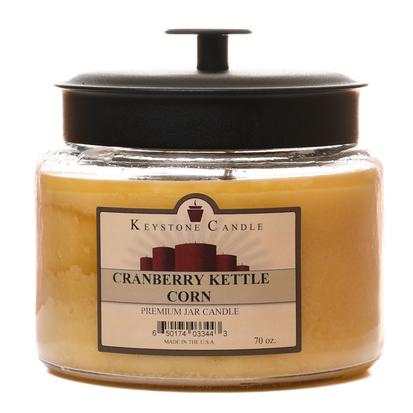 Cranberry Kettle Corn 70 oz Montana Jar Candle