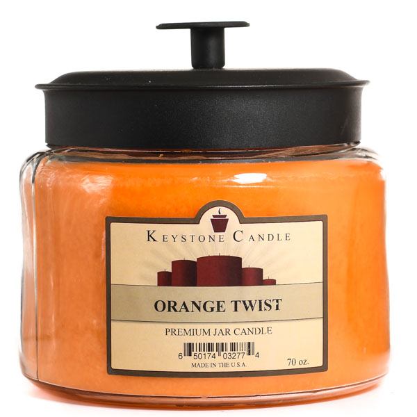 Orange Twist 70 oz Montana Jar Candles