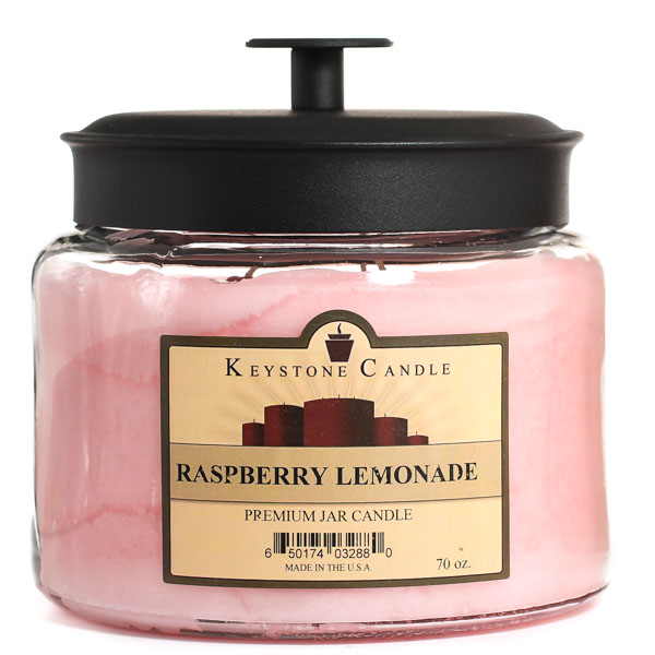 Raspberry Lemonade 70 oz Montana Jar Candles