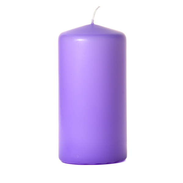 Orchid 3 x 6 Unscented Pillar Candles
