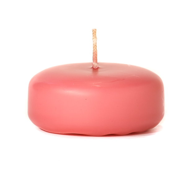 Small Mauve Disc Floating Candles