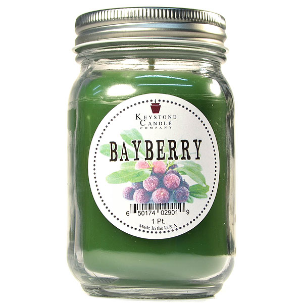 Bayberry Mason Jar Candle Pint