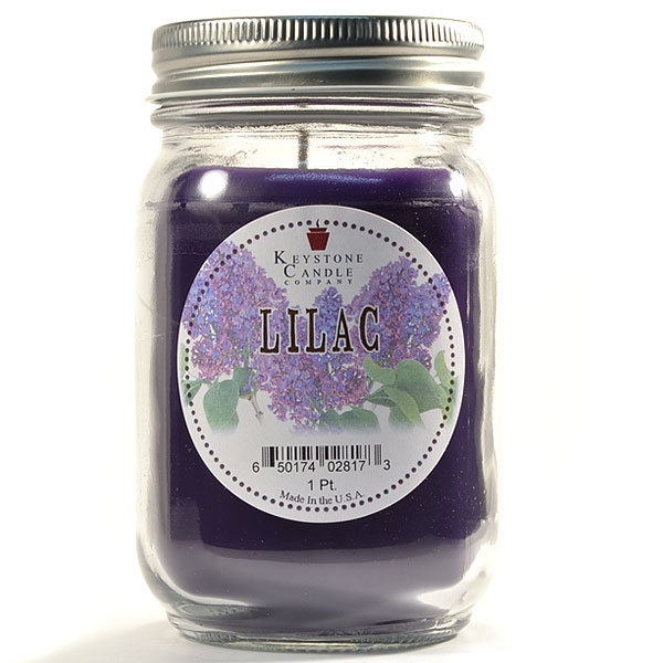 Lilac Mason Jar Candle Pint