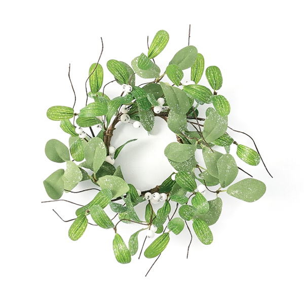 Mistletoe 4.5 Inch Candle Ring