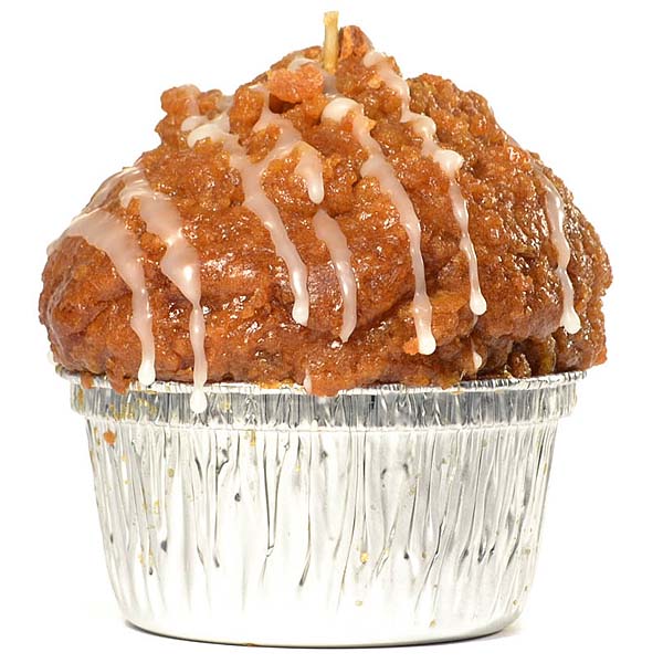 Apple Muffin Candle