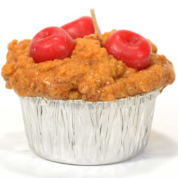 Cherry Muffin Candle