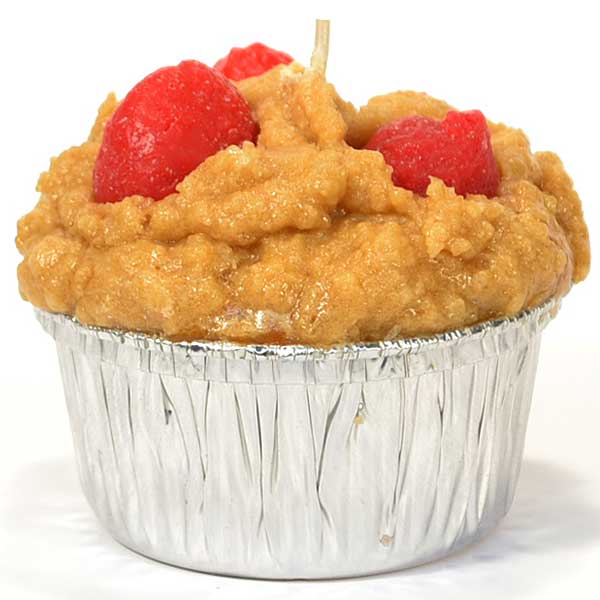 Strawberry Muffin Candle