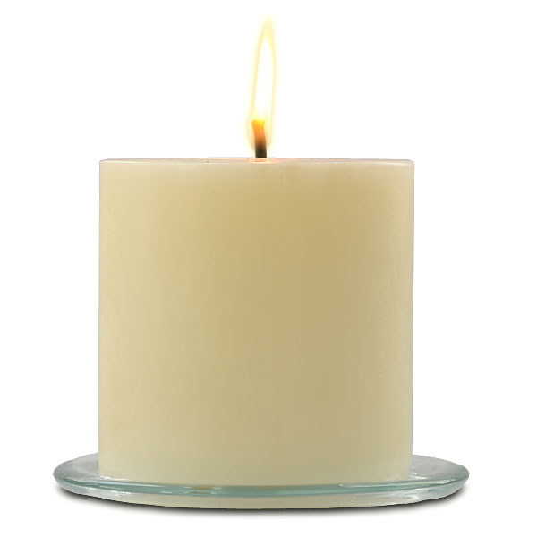 French Vanilla 6 x 6 Outdoor Candle