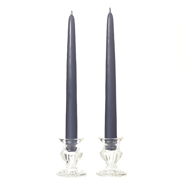 6 Inch Wedgwood Taper Candles Pair