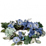 Hydrangea Petunia Candle Ring 6.5 Inch