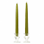 8 Inch Sage Taper Candles Pair
